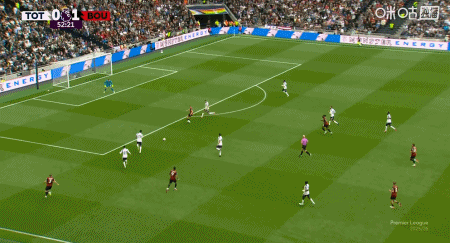 伯恩茅斯1-0托特纳姆热刺，埃万尼尔松制胜