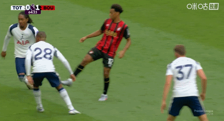 伯恩茅斯1-0托特纳姆热刺，埃万尼尔松制胜